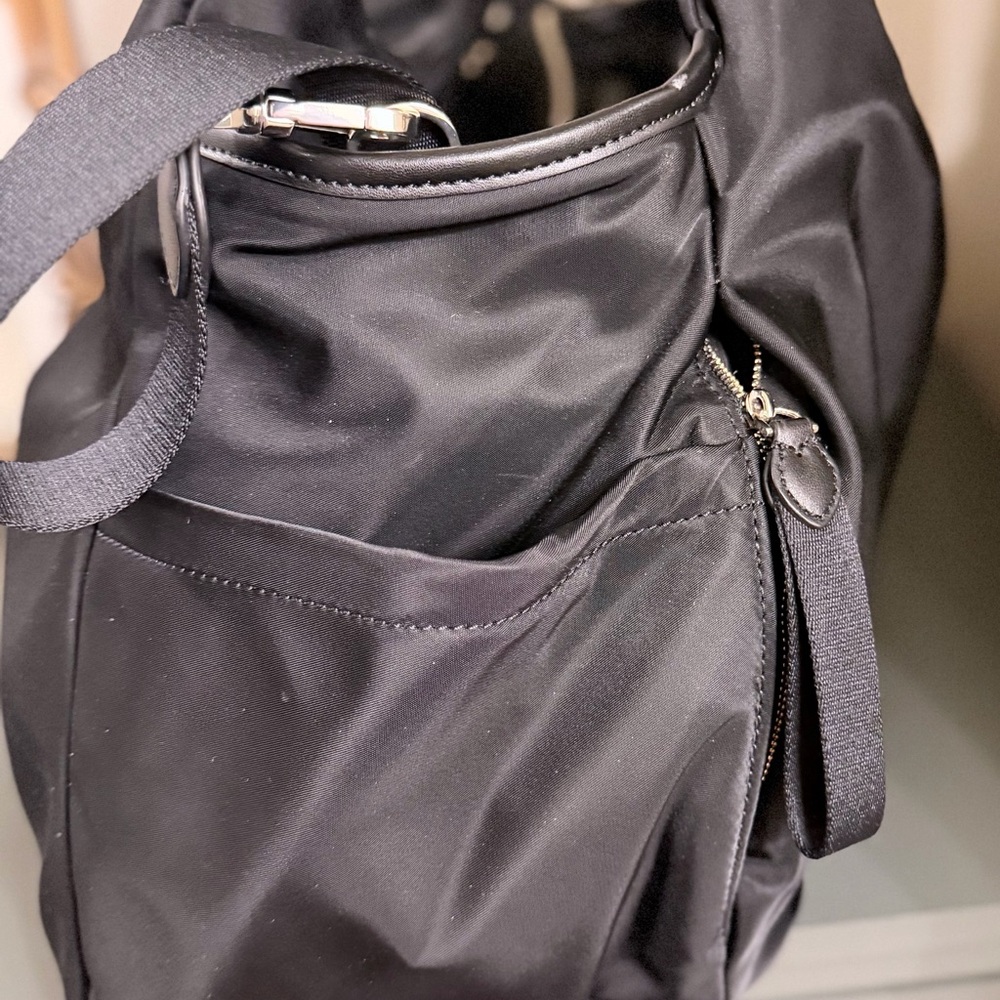 Kate Spade Black Nylon Diaper Bag Tote - Picture 6 of 7